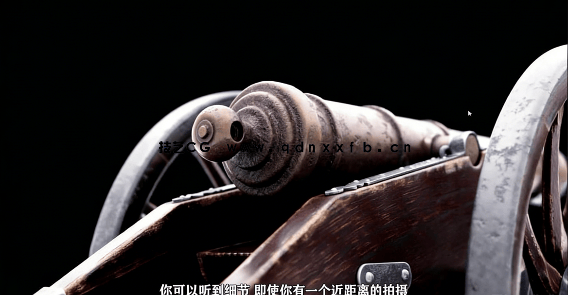 Blender古老大炮完整制作工作流程视频教程(图4) Blender古老大炮完整制作工作流程视频教程(图4)