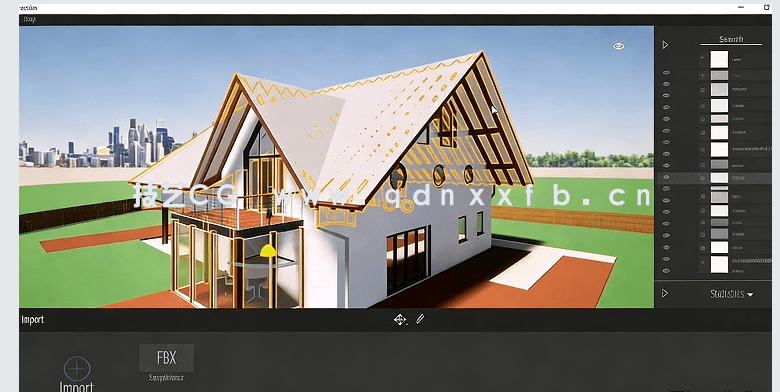 Twinmotion与3dsmax逼真建筑可视化工作流程视频教程(图1) Twinmotion与3dsmax逼真建筑可视化工作流程视频教程(图1)