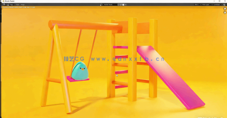 Blender创建3D角色动画视频教程 (图5) Blender创建3D角色动画视频教程 (图5)