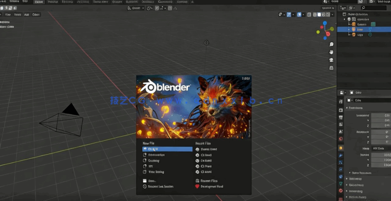 Blender初学者创建高质量3D天文望远镜模型视频教程 (图4) Blender初学者创建高质量3D天文望远镜模型视频教程 (图4)