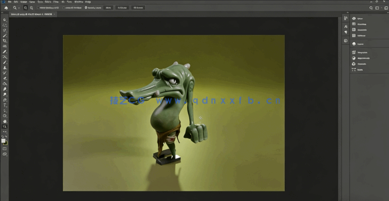 Zbrush鳄鱼人雕刻技术实例训练视频教程(图4) Zbrush鳄鱼人雕刻技术实例训练视频教程(图4)