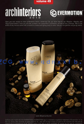 桌子椅子沙发厨房常见室内物品3D模型 Evermotion Archinterior Vol.49(图4)