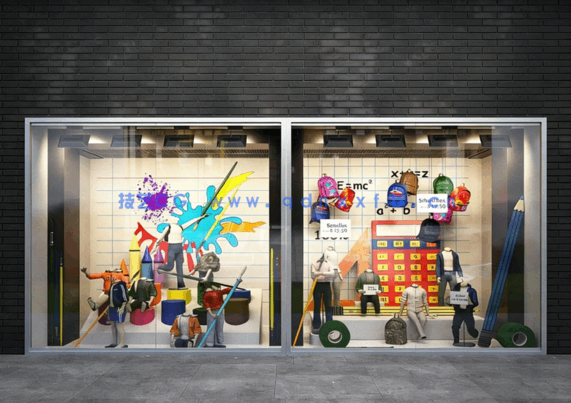 Evermotion Archmodels vol.198 商店橱窗展览装饰3D模型下载(图3) Evermotion Archmodels vol.198 商店橱窗展览装饰3D模型下载(图3)