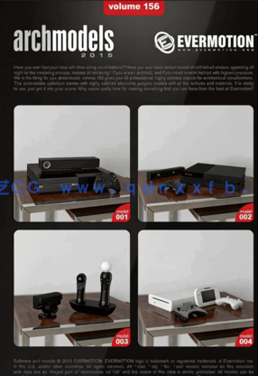 电子产品3D模型 Evermotion Archmodels Vol.156(图3) 电子产品3D模型 Evermotion Archmodels Vol.156(图3)