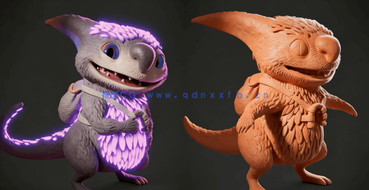 Blender 3D数字雕塑全面核心技术训练视频教程第一季(图4) Blender 3D数字雕塑全面核心技术训练视频教程第一季(图4)