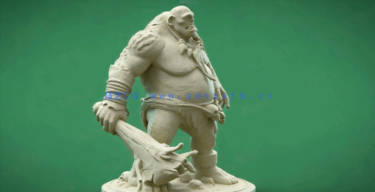 ZBrush初学者基础核心技能训练视频教程 (图2) ZBrush初学者基础核心技能训练视频教程 (图2)