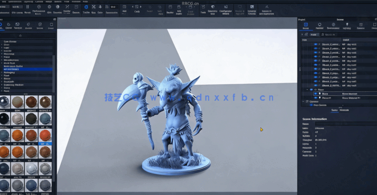ZBrush初学者基础核心技能训练视频教程 (图4) ZBrush初学者基础核心技能训练视频教程 (图4)