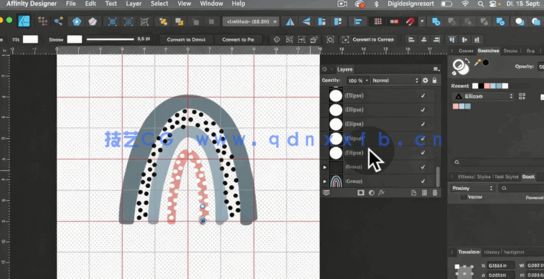 Affinity Designer矢量图像绘制技术训练视频教程(图1) Affinity Designer矢量图像绘制技术训练视频教程(图1)