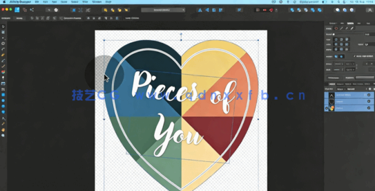 Affinity Designer矢量图像绘制技术训练视频教程(图4) Affinity Designer矢量图像绘制技术训练视频教程(图4)