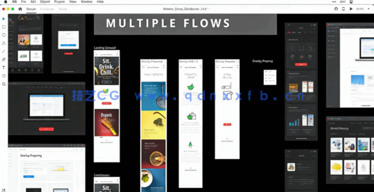 Adobe XD构建和管理设计系统视频教程(图2) Adobe XD构建和管理设计系统视频教程(图2)
