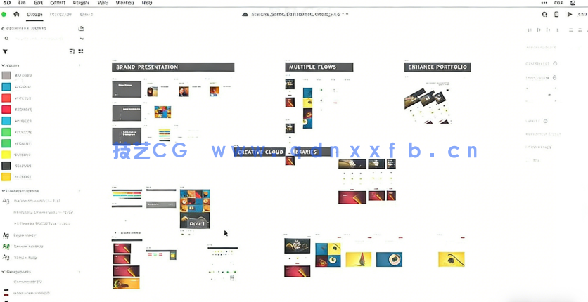 Adobe XD构建和管理设计系统视频教程(图4) Adobe XD构建和管理设计系统视频教程(图4)