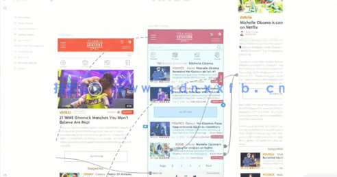 Adobe XD初学者进行UI/UX用户界面设计工作流程视频教程(图3) Adobe XD初学者进行UI/UX用户界面设计工作流程视频教程(图3)