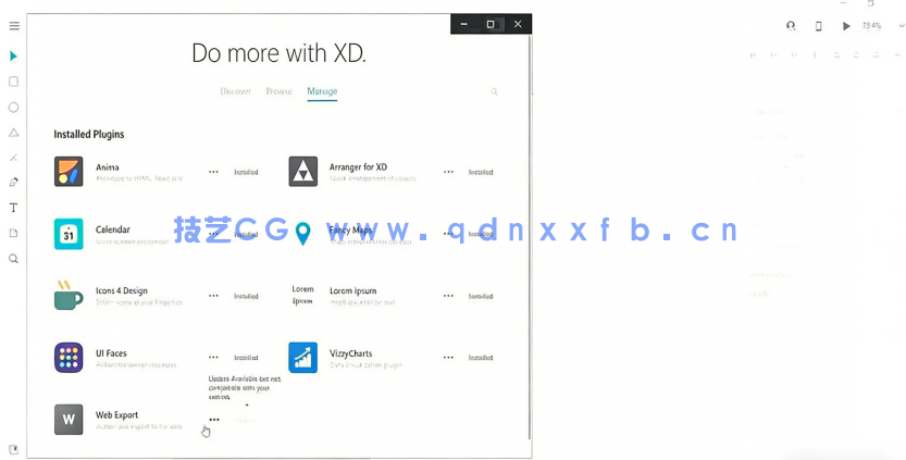 Adobe XD插件制作整个应用程序使用讲解工作流程视频教程(图5) Adobe XD插件制作整个应用程序使用讲解工作流程视频教程(图5)