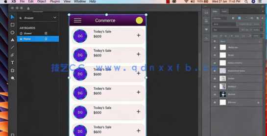 Adobe XD创建完整社交媒体应用程序UI/UX高级基础知识视频教程(图1) Adobe XD创建完整社交媒体应用程序UI/UX高级基础知识视频教程(图1)