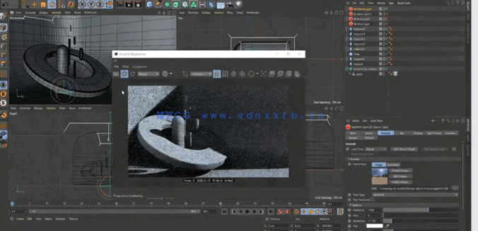 Redshift渲染引擎基础入门训练视频教程(图1) Redshift渲染引擎基础入门训练视频教程(图1)