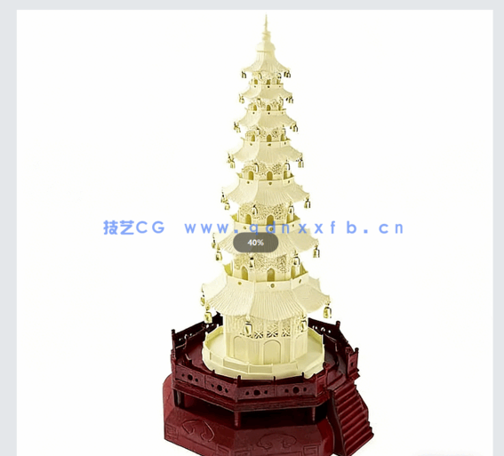  Archmodels vol. 64 中国风格的装饰模型(图3)