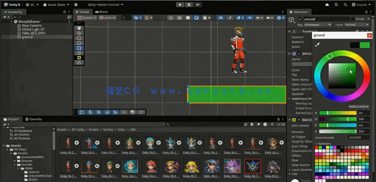 Unity 6制作你的第一款2D游戏训练(图2) Unity 6制作你的第一款2D游戏训练(图2)