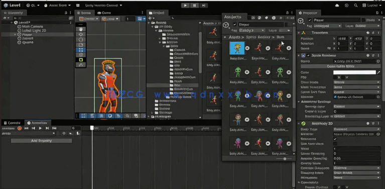 Unity 6制作你的第一款2D游戏训练(图3) Unity 6制作你的第一款2D游戏训练(图3)