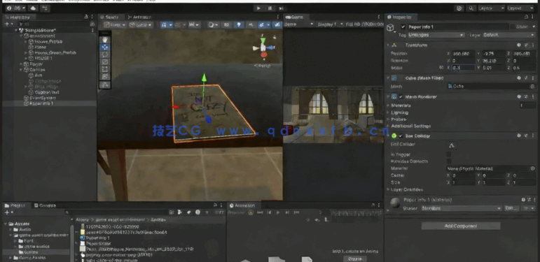 Unity与C#3D解谜逃脱游戏制作工作流程视频教程(图2) Unity与C#3D解谜逃脱游戏制作工作流程视频教程(图2)