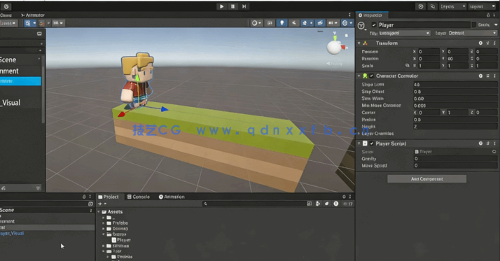 Unity无尽跑酷3D游戏制作工作流程视频教程(图3)