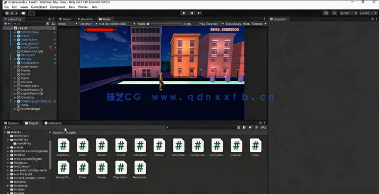 Unity 2.5D横板射击游戏制作视频教程(图5) Unity 2.5D横板射击游戏制作视频教程(图5)