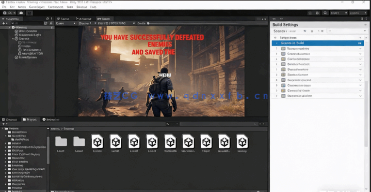 Unity 2.5D横板射击游戏制作视频教程(图4) Unity 2.5D横板射击游戏制作视频教程(图4)