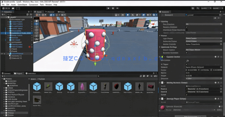 Unity 2.5D横板射击游戏制作视频教程(图3) Unity 2.5D横板射击游戏制作视频教程(图3)