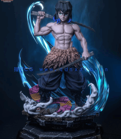 [3D打印人物] 嘴平伊之助Inosuke《鬼灭之刃》动漫角色雕刻手办3D打印模型(图3)