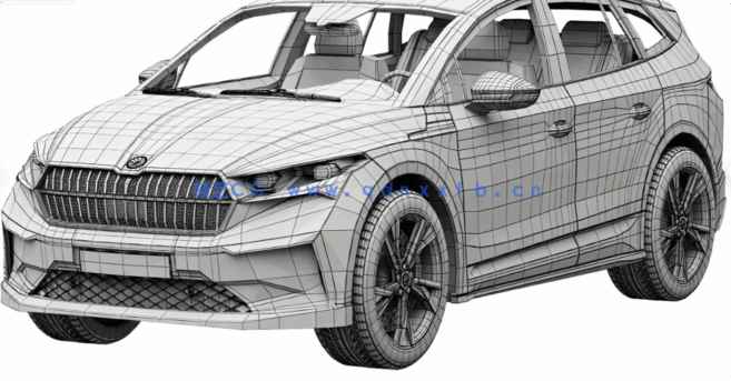 现代斯柯达汽车 SUV 轿车 跑车3D模型(图4) 现代斯柯达汽车 SUV 轿车 跑车3D模型(图4)