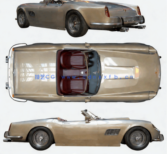 汽车3Dmax模型下载(图2) 汽车3Dmax模型下载(图2)