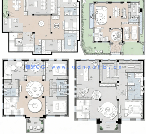 【设计师必备】平面方案荟萃图库合集(图3)