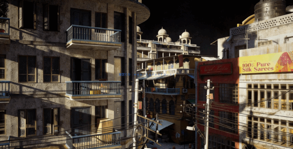 [建筑景观] 印度首都新德里城市建筑环境场景3D模型合集(图2)