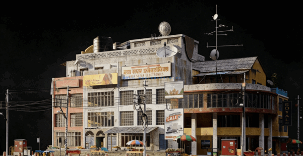 [建筑景观] 印度首都新德里城市建筑环境场景3D模型合集(图5)