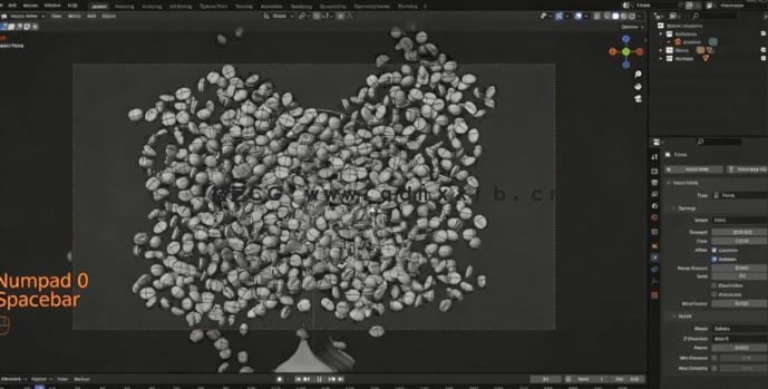 Blender巧克力饼干产品可视化制作大师班视频教程(图2) Blender巧克力饼干产品可视化制作大师班视频教程(图2)