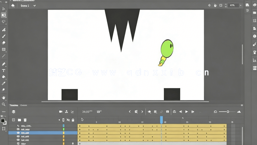 Animate2D角色动画原理基础知识视频教程(图1) Animate2D角色动画原理基础知识视频教程(图1)