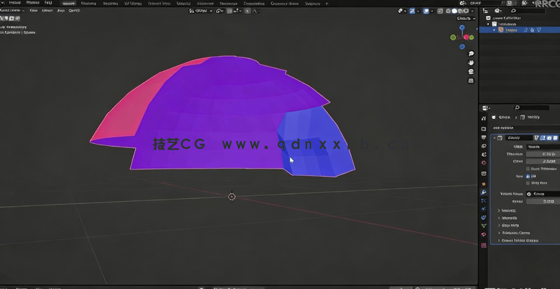 Blender建模技术初学者基础核心训练视频教程(图2) Blender建模技术初学者基础核心训练视频教程(图2)