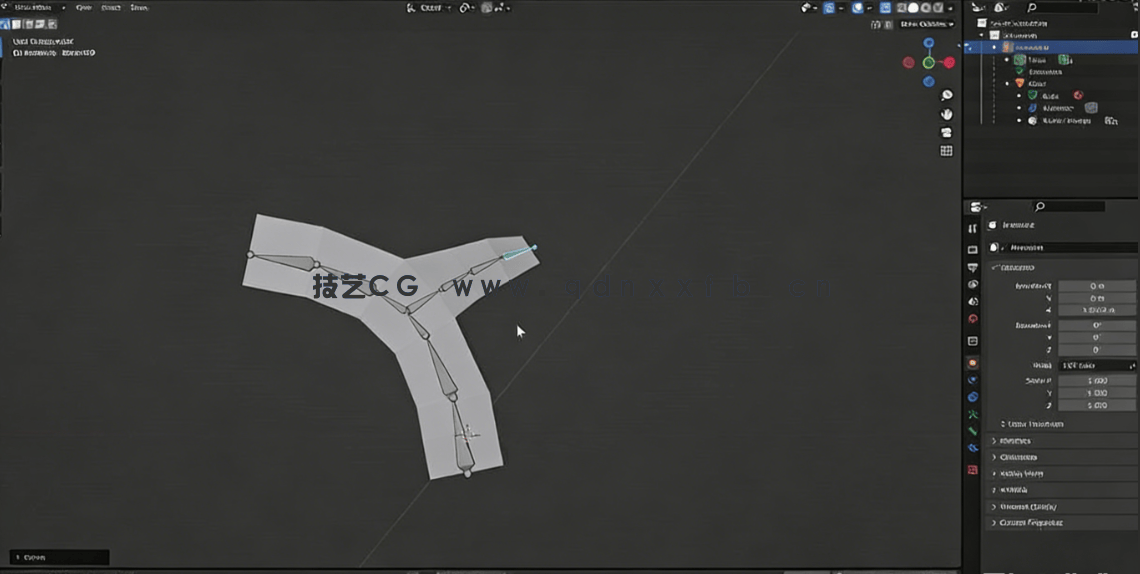 Blender建模技术初学者基础核心训练视频教程(图3) Blender建模技术初学者基础核心训练视频教程(图3)