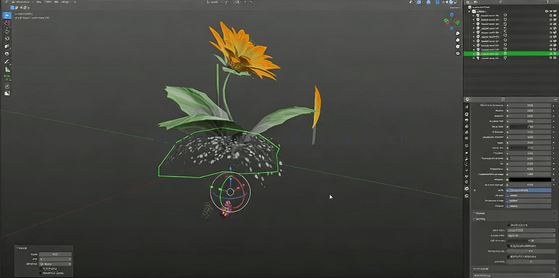 Blender概念艺术亚洲古典建筑完整制作流程视频教程(图2) Blender概念艺术亚洲古典建筑完整制作流程视频教程(图2)