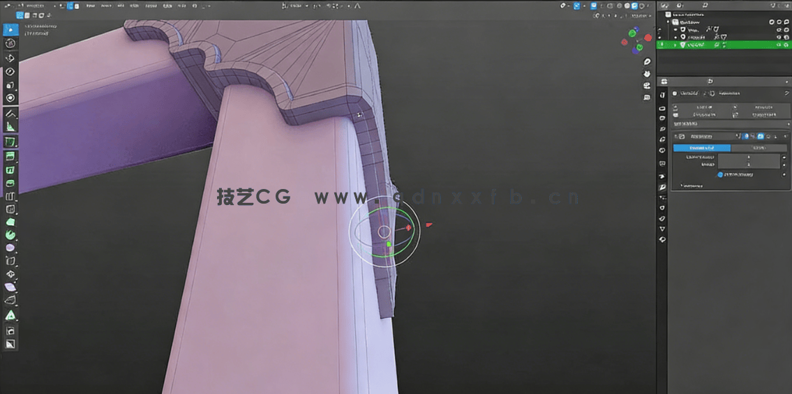 Blender概念艺术亚洲古典建筑完整制作流程视频教程(图3) Blender概念艺术亚洲古典建筑完整制作流程视频教程(图3)