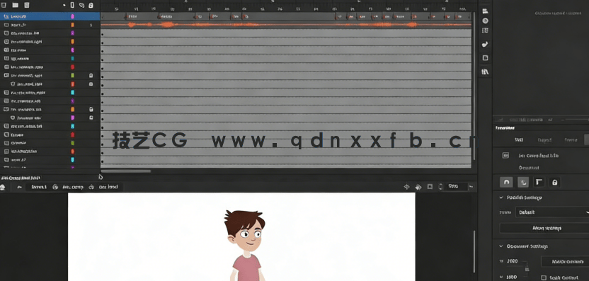 Animate CC表情姿势表演动画技术视频教程(图5) Animate CC表情姿势表演动画技术视频教程(图5)