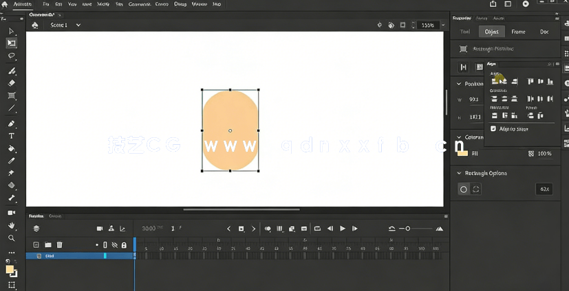 Adobe Animate初学者创建矢量角色图形动画视频教程(图1) Adobe Animate初学者创建矢量角色图形动画视频教程(图1)