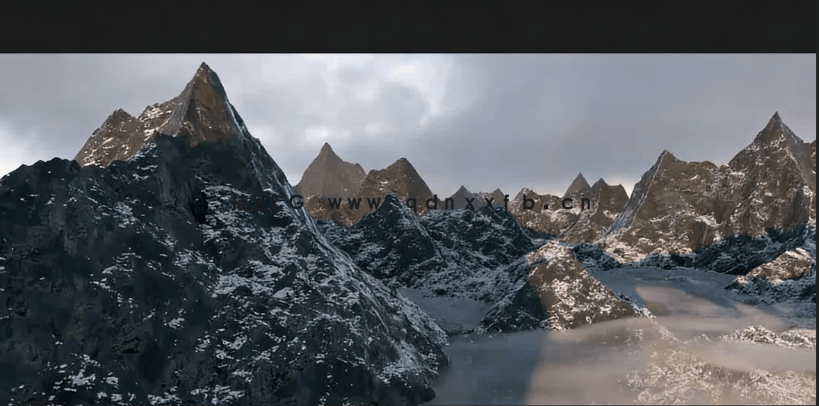 Blender逼真沙漠3D环境场景实例制作视频教程(图4) Blender逼真沙漠3D环境场景实例制作视频教程(图4)
