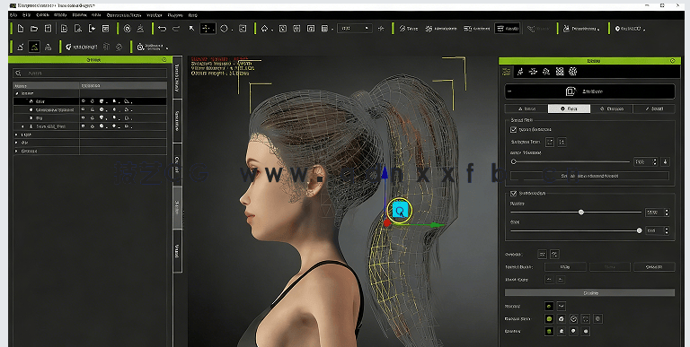 Character Creator 3游戏角色动画制作实例训练视频教程(图3) Character Creator 3游戏角色动画制作实例训练视频教程(图3)