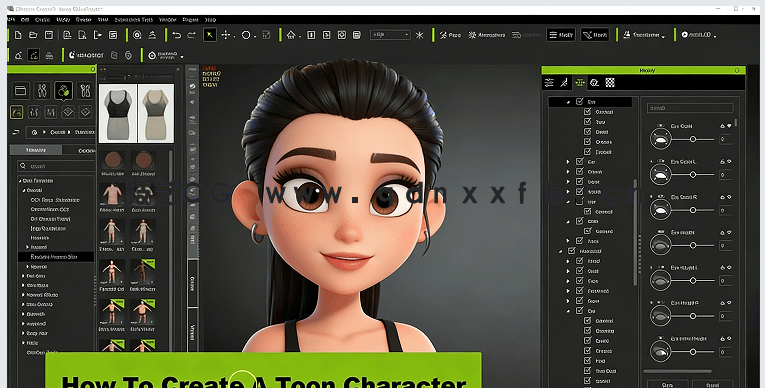 Character Creator 3游戏角色动画制作实例训练视频教程(图2) Character Creator 3游戏角色动画制作实例训练视频教程(图2)