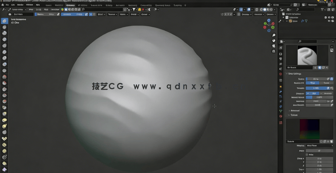 Blender与Substance 3D Painter微型星球完整制作流程视频教程(图2) Blender与Substance 3D Painter微型星球完整制作流程视频教程(图2)