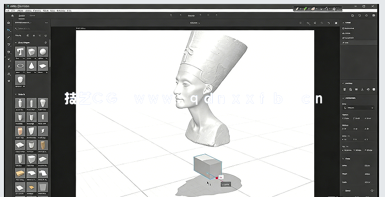 Adobe Dimension创建3D艺术品实例制作视频教程(图4) Adobe Dimension创建3D艺术品实例制作视频教程(图4)