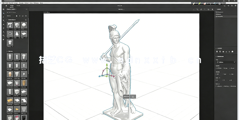 Adobe Dimension创建3D艺术品实例制作视频教程(图3) Adobe Dimension创建3D艺术品实例制作视频教程(图3)
