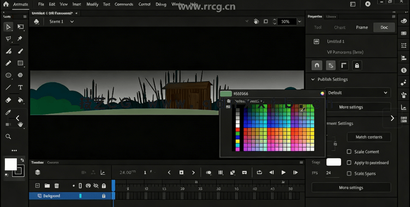Adobe Animate VR虚拟现实场景制作训练视频教程(图5) Adobe Animate VR虚拟现实场景制作训练视频教程(图5)
