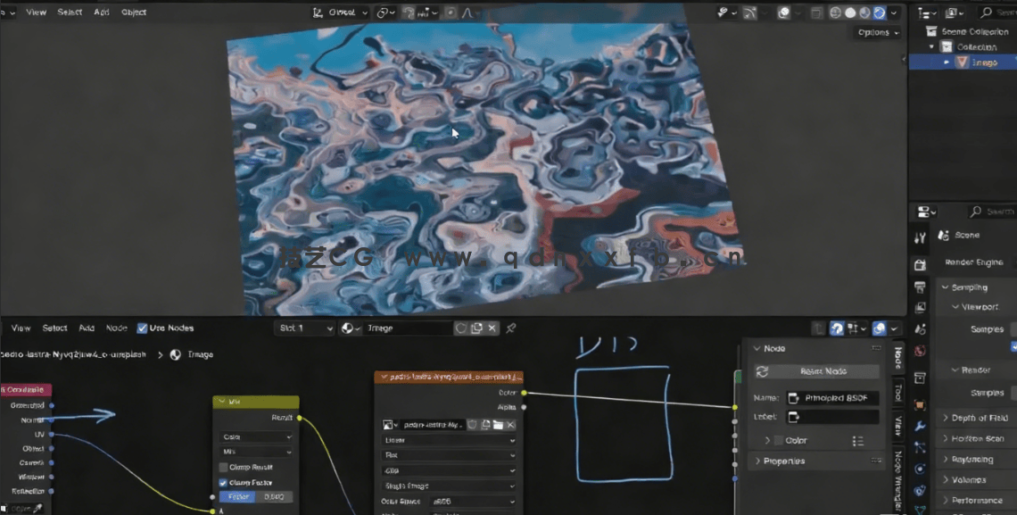 Blender程序化制作气态行星训练视频教程(图3) Blender程序化制作气态行星训练视频教程(图3)
