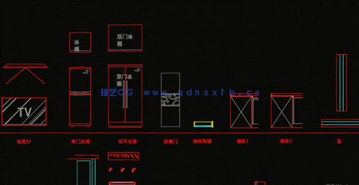 CAD动态图块实用资料(图2)